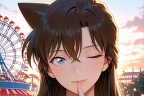 AI "hô biến" Ran Mori thành mỹ nhân đời thực, fan rần rần