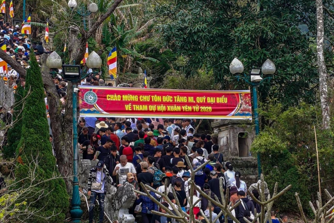 Ngày 26/2, chính thức khai xuân Yên Tử