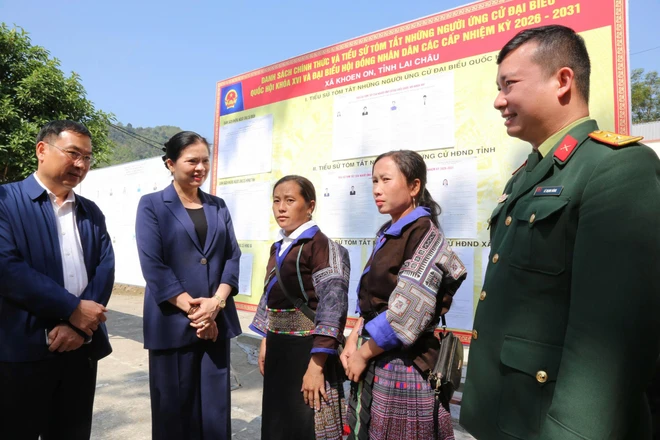 Bà Hà Thị Nga cam kết đồng hành cùng Lai Châu phát triển bền vững