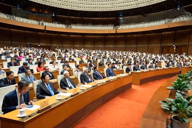 Quốc hội chốt mục tiêu tăng trưởng của các tỉnh, thành phố