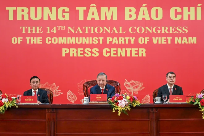 Tổng Bí thư Tô Lâm chủ trì họp báo quốc tế kết quả Đại hội XIV của Đảng