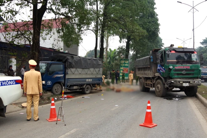 Thông tin chính thức vụ tai nạn khiến CSGT Thái Nguyên hy sinh