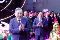 Tổng Bí thư Tô Lâm dự tổng kết, trao giải cuộc thi 'Vững bước dưới cờ Đảng'