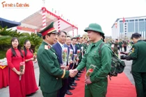 Đại tướng Phan Văn Giang dự Lễ giao nhận quân tại Cao Bằng