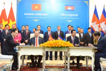 Toàn văn Tuyên bố chung Việt Nam - Campuchia