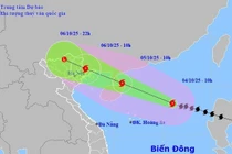 Bão số 11 Matmo mạnh lên, cảnh báo lũ lụt trên diện rộng