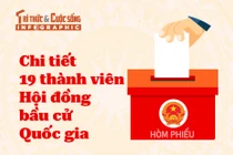 Chi tiết 19 thành viên Hội đồng bầu cử Quốc gia