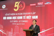Chủ tịch VUSTA Phan Xuân Dũng dự Lễ kỷ niệm 50 năm thành lập Hội Khoa học Kinh tế Việt Nam