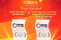 HDBank vươn tầm khu vực với cú đúp giải thưởng 