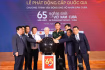 Phát động 65 ngày hướng về nhân dân Cuba