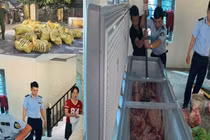 4 đối tượng bị tạm giữ hình sự vì bán thịt lợn dịch 