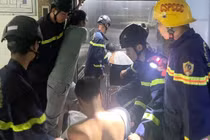 Giải cứu thành công 3 người mắc kẹt trong thang máy bệnh viện Đà Nẵng