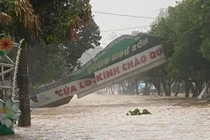 Bão số 5 Kajiki gây mưa lớn trên diện rộng, nguy cơ lũ quét và sạt lở đất