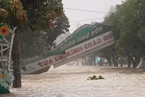 Bão số 5 Kajiki gây mưa lớn trên diện rộng, nguy cơ lũ quét và sạt lở đất