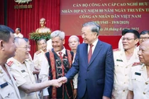 Tổng Bí thư Tô Lâm gặp mặt các tướng lĩnh, cán bộ cấp cao CAND qua các thời kỳ