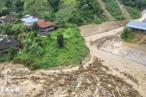 Lũ quét lúc rạng sáng ở Điện Biên, 2 người chết, 8 người mất tích