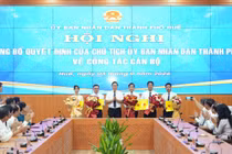 Bốn tỉnh, thành phố có thay đổi nhân sự trong tuần qua