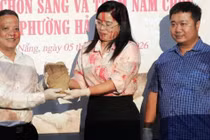 Hiện vật từ công trình quân sự triều Nguyễn dưới chân đèo Hải Vân
