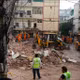 Hiện trường vụ sập nhà ở Ấn Độ, nhiều người thiệt mạng