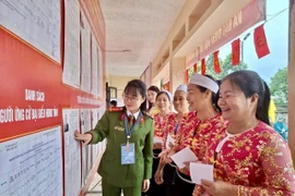 380 xã, phường và khu vực bỏ phiếu hoàn thành việc bỏ phiếu bầu cử