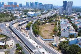 Cầu vượt đẹp "như dải lụa" nút giao quan trọng nhất TP HCM thông xe