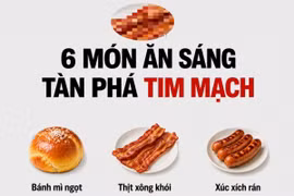 Mì ăn liền, bánh ngọt buổi sáng: Coi chừng nguy cơ tim mạch