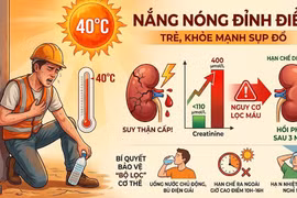 Mất nước mùa nắng nóng, coi chừng tổn thương thận cấp