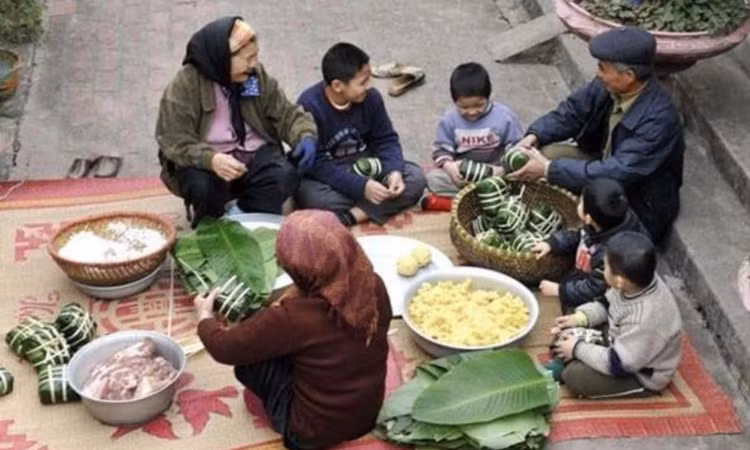 Chùm ảnh không thể nào quên về Tết Hà Nội thời bao cấp - Hình 4 Chum anh khong the nao quen ve Tet Ha Noi thoi bao cap-Hinh-4