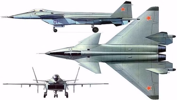 MiG-1.44 Nga, tiêm kích tàng hình đầy tham vọng nhưng “chết yểu“ - Hình 3 MiG-1.44 Nga, tiem kich tang hinh day tham vong nhung “chet yeu“-Hinh-3