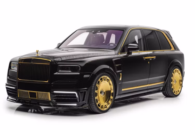 Ngắm SUV siêu sang Rolls-Royce Cullinan dát vàng độc nhất vô nhị Ngam SUV sieu sang Rolls-Royce Cullinan dat vang doc nhat vo nhi