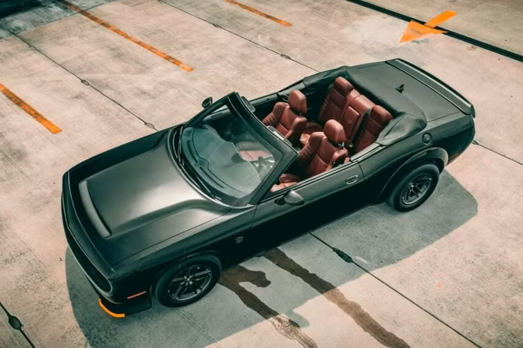 Chiêm ngưỡng chiếc Dodge Challenger SRT Demon 170 mui trần “cực độc” - Hình 4 Chiem nguong chiec Dodge Challenger SRT Demon 170 mui tran “cuc doc”-Hinh-4