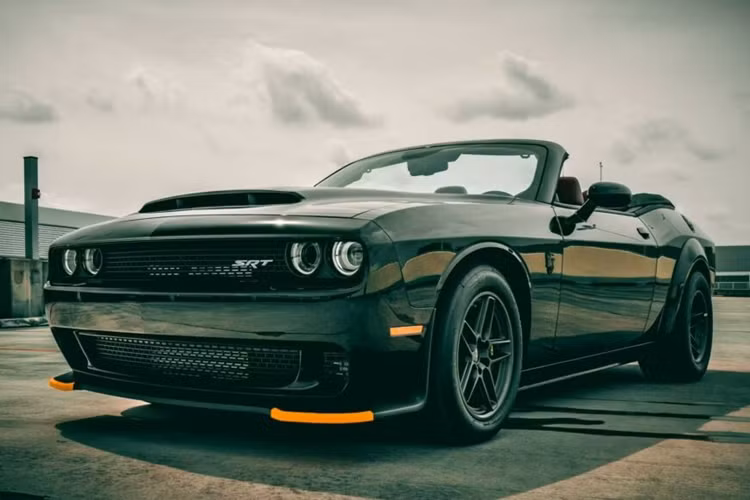 Chiêm ngưỡng chiếc Dodge Challenger SRT Demon 170 mui trần “cực độc” Chiem nguong chiec Dodge Challenger SRT Demon 170 mui tran “cuc doc”