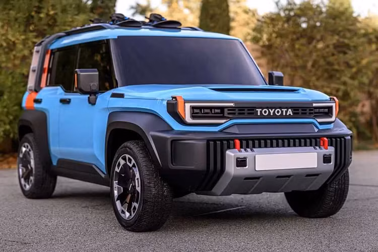 Toyota Land Cruiser thuần điện 1 lần sạc chạy 1.000 km lộ điện - Hình 9 Toyota Land Cruiser thuan dien 1 lan sac chay 1.000 km lo dien-Hinh-9