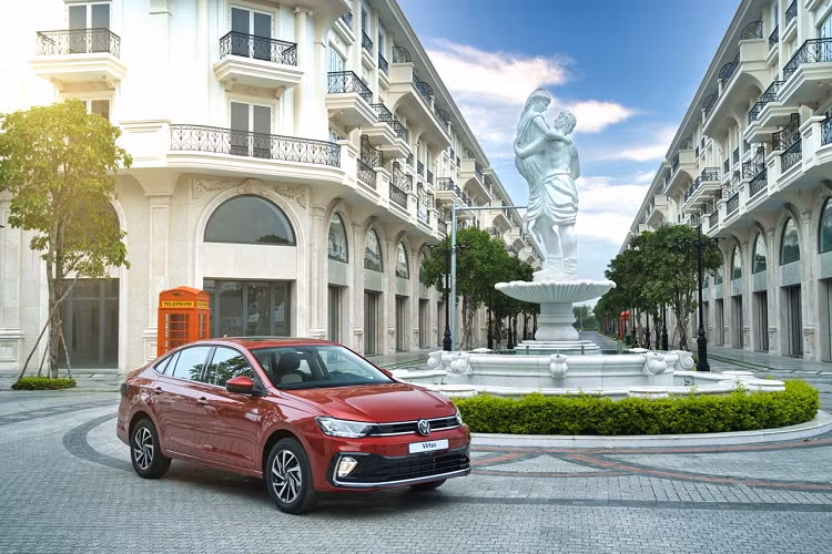 Cận cảnh Volkswagen Virtus 2023 tại Việt Nam, cao nhất hơn 1 tỷ đồng Can canh Volkswagen Virtus 2023 tai Viet Nam, cao nhat hon 1 ty dong