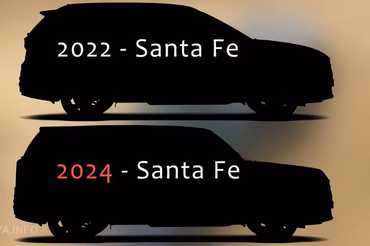 Xem trước thiết kế "vuông thành sát cạnh" của Hyundai SantaFe 2024 - Hình 2 Xem truoc thiet ke