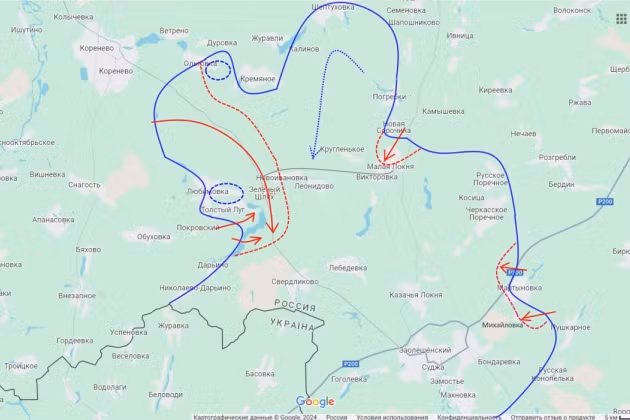 “Cung đường tử thần” của Quân đội Ukraine tại mặt trận Kursk “Cung duong tu than” cua Quan doi Ukraine tai mat tran Kursk