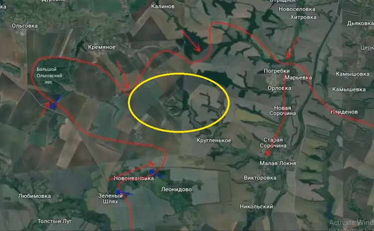So phan bi tham cua quan Ukraine co thoat khoi rung Olgovsky-Hinh-10