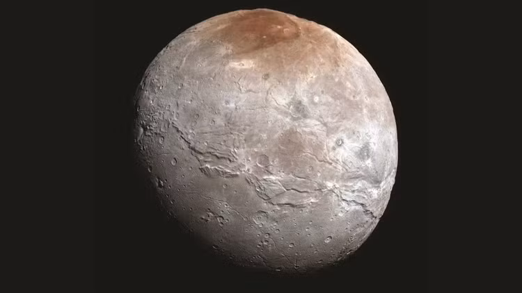Giải mã vùng nắp đỏ trên mặt trăng Charon của sao Diêm Vương - Hình 9 Giai ma vung nap do tren mat trang Charon cua sao Diem Vuong-Hinh-9