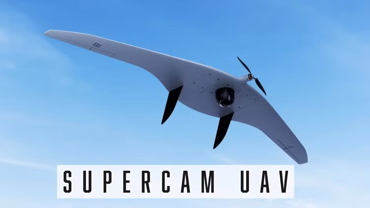 UAV Supercam S350 cua Nga gay chu y tai Vietnam Defense Expo 2024