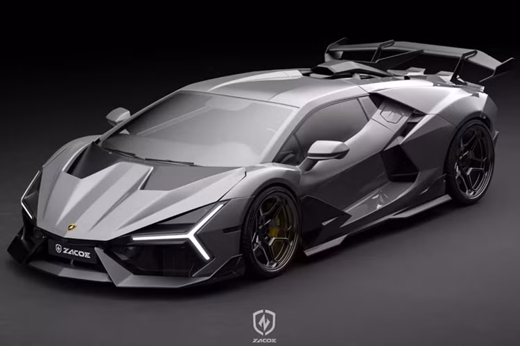 "Siêu bò" Lamborghini Revuelto khoác áo độ sợi carbon từ Zacoe Là mẫu xe kế nhiệm Aventador, Lamborghini Revuelto đời mới đã nhanh chóng trở thành tâm điểm chú ý của các hãng độ trên toàn cầu. Trong lần ra mắt mới nhất, Zacoe đã mang đến một diện mạo mới đầy mạnh mẽ và khác biệt cho siêu xe này.