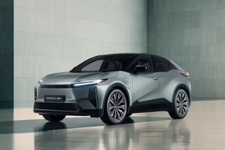 SUV điện Toyota C-HR+ 2025 ra mắt, cùng phân khúc VinFast VF8 SUV dien Toyota C-HR+ 2025 ra mat, cung phan khuc VinFast VF8