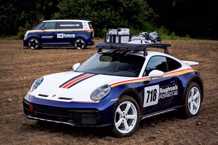 Volkswagen ID. Buzz độc bản sinh ra để phục vụ Porsche 911 Dakar - Hình 6 Volkswagen ID. Buzz doc ban sinh ra de phuc vu Porsche 911 Dakar-Hinh-6