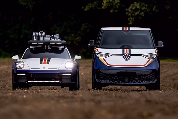 Volkswagen ID. Buzz độc bản sinh ra để phục vụ Porsche 911 Dakar - Hình 7 Volkswagen ID. Buzz doc ban sinh ra de phuc vu Porsche 911 Dakar-Hinh-7