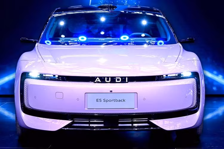 AUDI E5 Sportback - xe sang chạy điện chào hàng đại gia Trung Quốc - Hình 2 AUDI E5 Sportback - xe sang chay dien chao hang dai gia Trung Quoc-Hinh-2