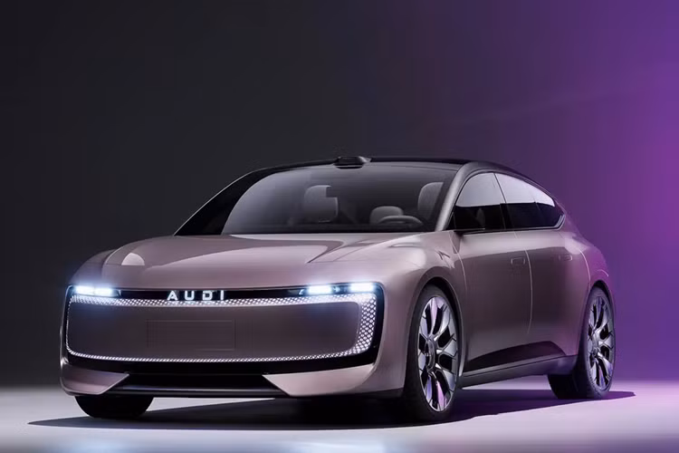 AUDI E5 Sportback - xe sang chạy điện chào hàng đại gia Trung Quốc - Hình 13 AUDI E5 Sportback - xe sang chay dien chao hang dai gia Trung Quoc-Hinh-13