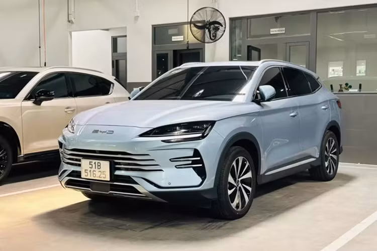 BYD Sealion 6 từ 800 triệu về Việt Nam có cửa "đấu" Hyundai Tucson - Hình 4 BYD Sealion 6 tu 800 trieu ve Viet Nam co cua