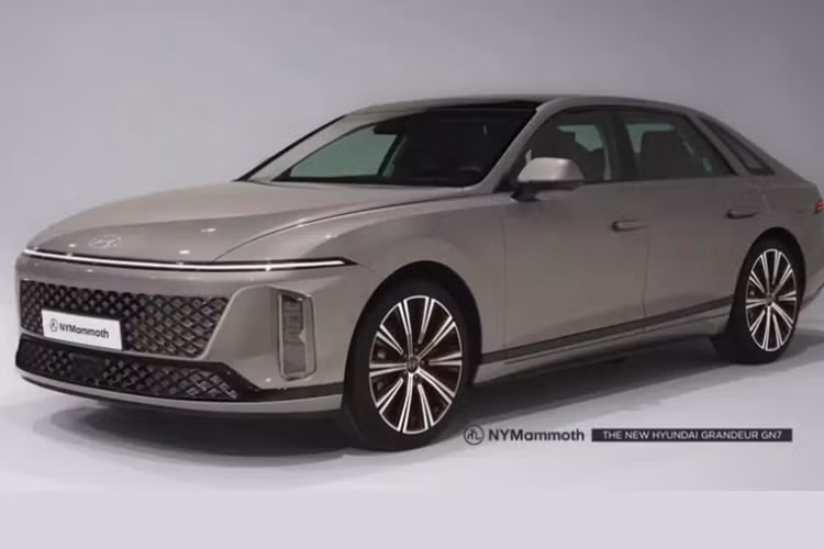 Hyundai Grandeur nâng cấp, chạy 100km không "uống một giọt xăng" Hyundai Grandeur nang cap, chay 100km khong