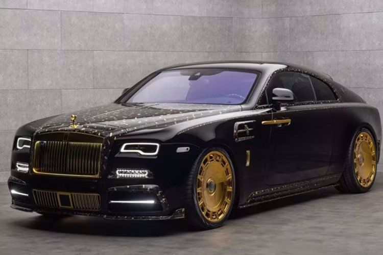 Mansory "hô biến" Rolls-Royce Wraith thành kiệt tác sợi carbon vàng 24k Mansory