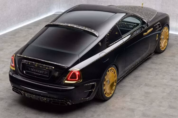 Mansory "hô biến" Rolls-Royce Wraith thành kiệt tác sợi carbon vàng 24k - Hình 10 Mansory