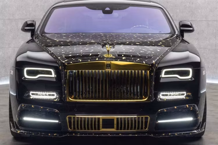 Mansory "hô biến" Rolls-Royce Wraith thành kiệt tác sợi carbon vàng 24k - Hình 2 Mansory